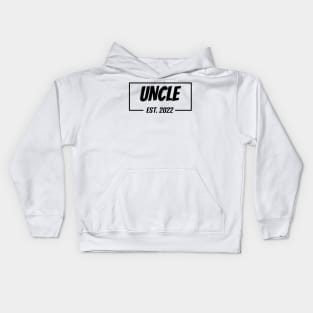 UNCLE Est 2022 gifts for birthday present,cute b-day ideas Kids Hoodie